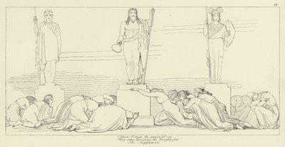 The Supplicants by John Flaxman